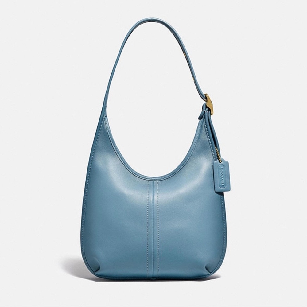 NWOT Rare Coach Ergo Shoulder Bag in Azure Blue C2265